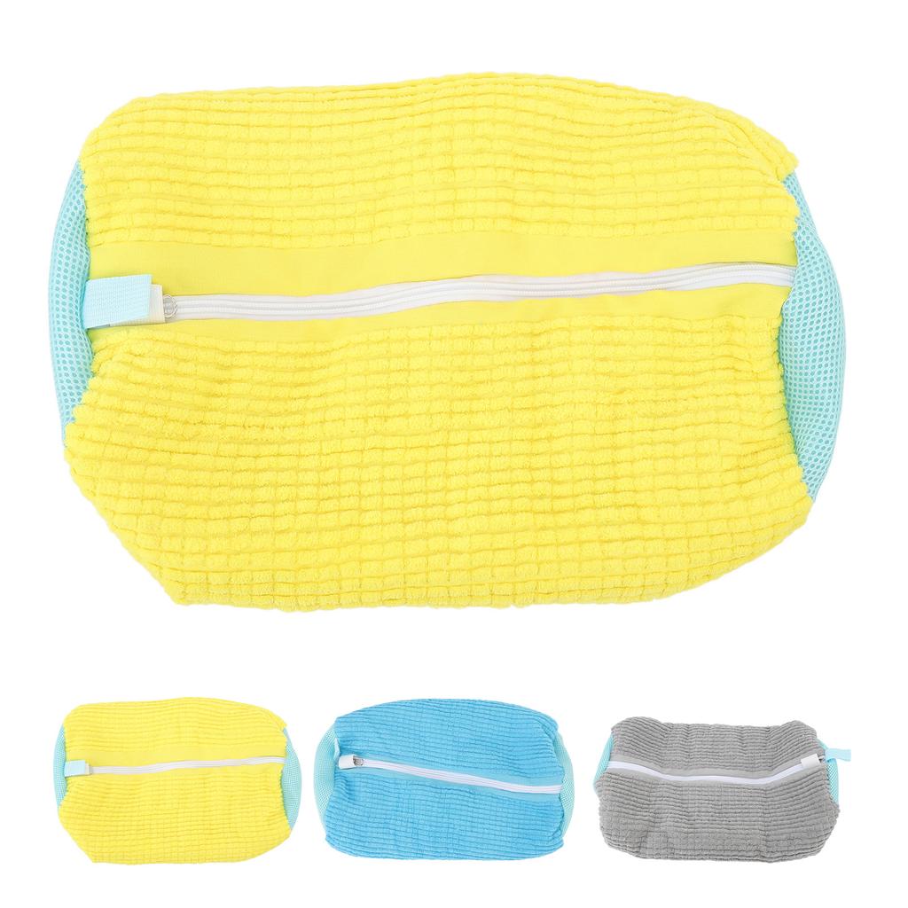 Laundry Shoe Bag Reusable Shoe Washing Bag for Washing Machine Dryer Shoe Cleaning Bag with Zipper N