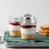 2 Pack Mason Jar Pour Spout Lid - Fits Regular Mouth & Wide Mouth Jars (86mm) - Leak Proof Stainless Steel Flip Cap for Drinking, Salad Dressing &