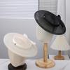 French Vintage Fascinator Hat Exquisite Mesh Pillbox Hat Retro 1920s Hair Accessories  Dance Show