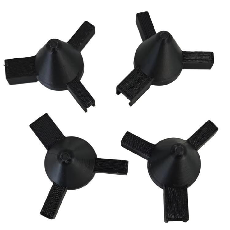 Black Ground Clearance Foot Set for Avata 360, 4 Piece Landing Support Accessory for Outdoor Grass, Soil, and Rough Ground Use in Daily Flying
