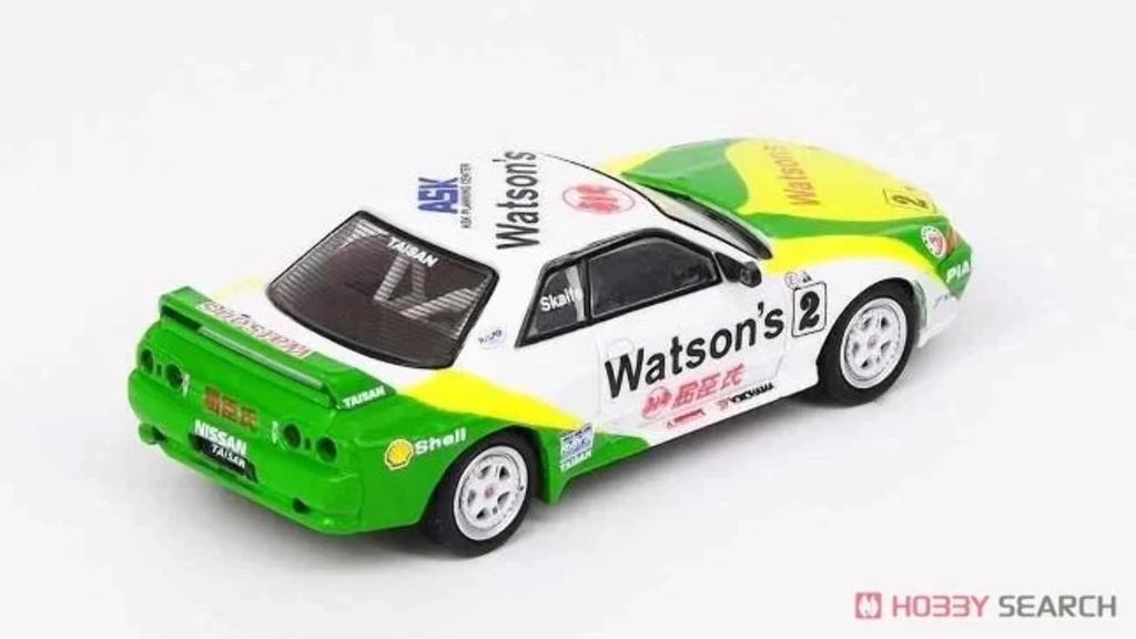Inno Models 1/64 Nissan Skyline GT-R (Р32) WATSONS 1991#2 Макао Guia Race Готовое изделие