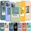 Эстетический силиконовый чехол Van Gogh Pantone для Apple iPhone 12 Mini 11 Pro SE XS X XR Max 8 7 6S 6 Plus 5S