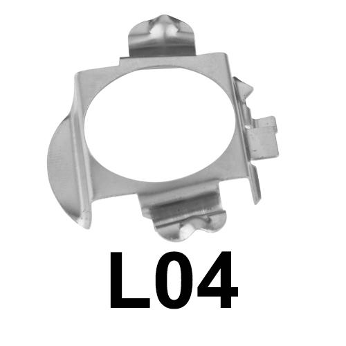 2 шт. H7 светодиодный адаптер для фар H1 H7 цоколь лампы фиксатор зажимы держатель автомобильная розетка база для Ford VW BMW Honda