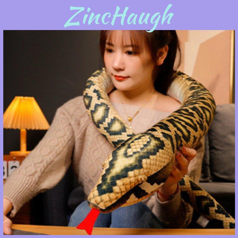 Creative Lifesize Faux Python Plush Doll Adorable Snakes For Gag Gifts And Decorations