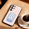 V-Винтажная консервированная сардина Чехол для телефона для Samsung S25,24,23,22,30,21,10,9,Ultra,Plus,Lite,FE Мягкий черный чехол