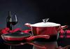 Набор кастрюль Berlinger Haus Metallic Black Burgundy Line 15 Эле Bh-1632