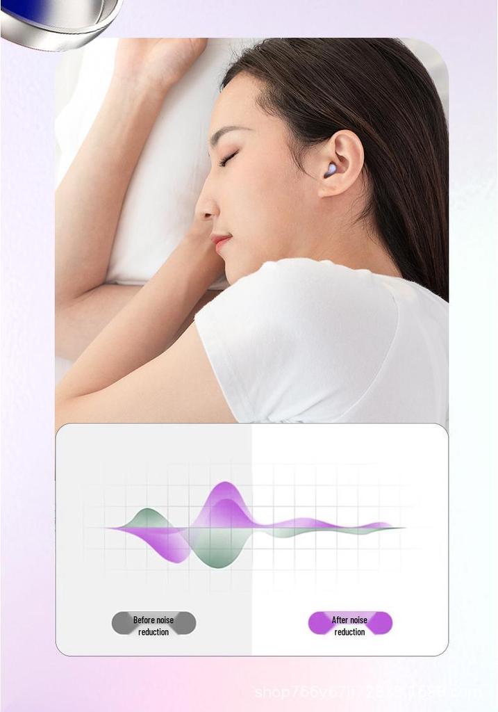 SK31 Ультра-миниатюрная безболезненная Bluetooth 5.4 гарнитура для сна, мини-вкладыши