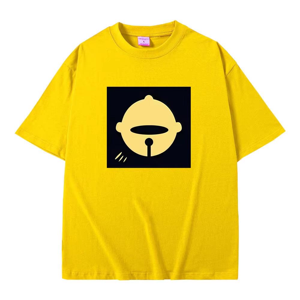Chainsaw Man Reze Style Print T‑Shirt, Unisex, Casual Loose Fit Vintage Cosplay Vintage Crew Neck Men And Women Comfortable T-shirt