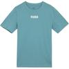 Letter Embroidery Casual Breathable Round Neck Pullover Short Sleeve T-Shirt Men T-Shirt Mineral-Blue 847669-50