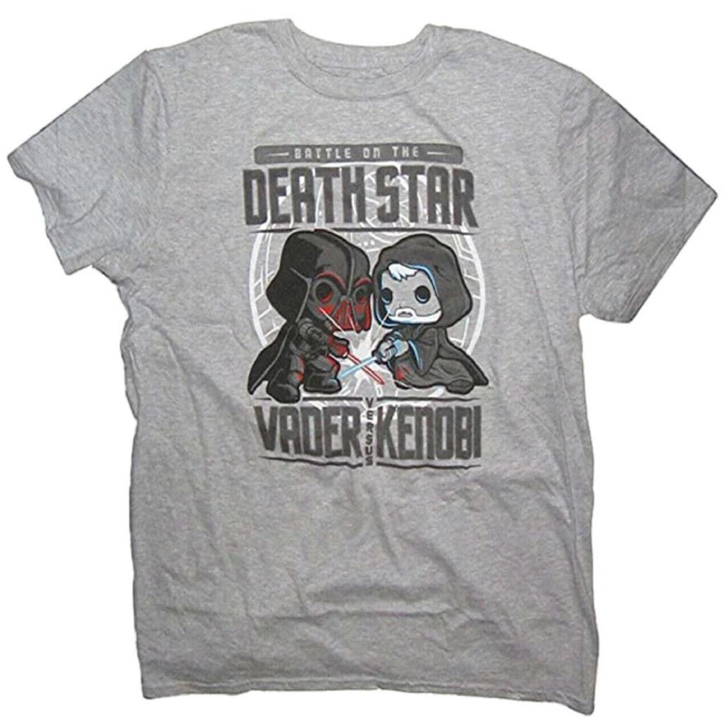 Star Wars Vader VS Kenobi Funko Pop Men's T-shirt NWT