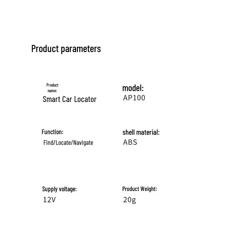 Apple-Compatible Global SIM-Free Car Tracker with Precise Positioning