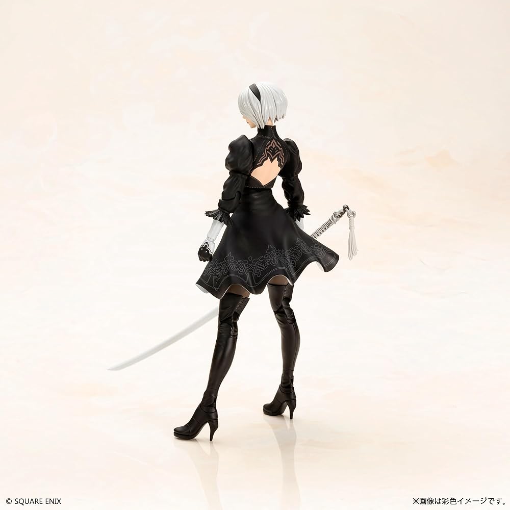 Нир:Пластиковая модель-конструктор Automata Фигурка 2B Типа B YoRHa Масштаб 1/8 Коллекционная