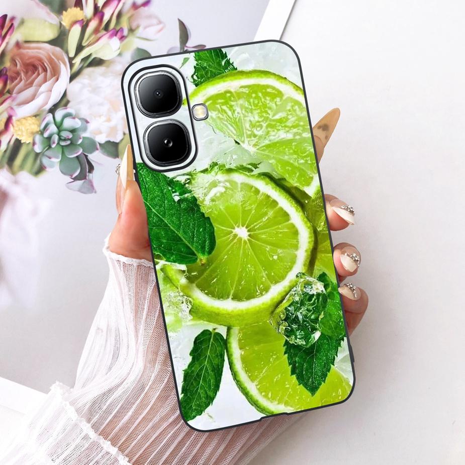 For Infinix Smart 20 Case X6840 X6840B Luxury Flowers Butterfly Painted Phone Cover Case For Infinix Smart 20 Smart20 Soft Shell