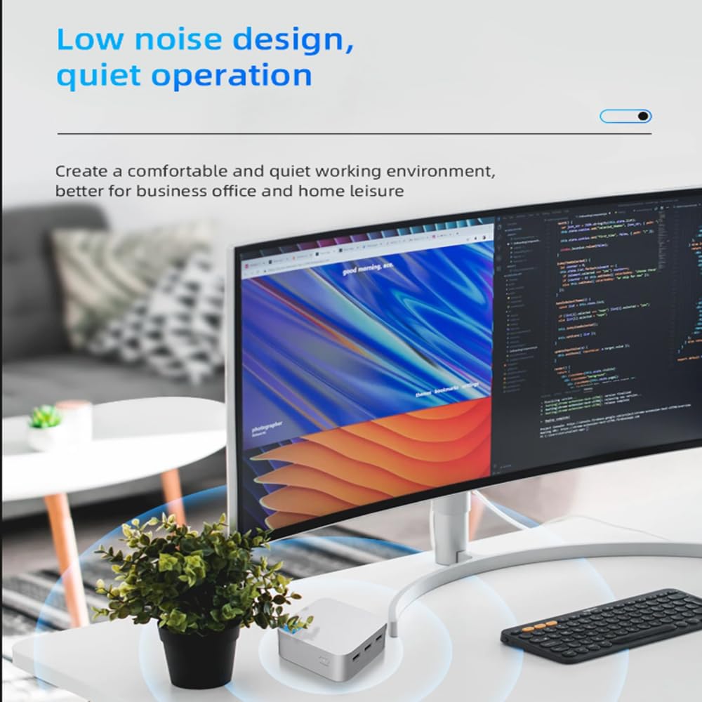 SZBOX Mini PC Small PC No OS Intel Celeron N5105 to Small PC 12GB LPDDR4 No SSD Game Console Ultra Mini Mini PC WiFi BT RJ45 (up 2.9GHz)