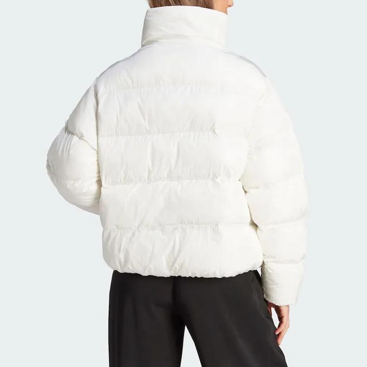 adidas Originals Пуховая куртка женская белая (унисекс) Пуховики IJ8236
