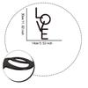 1pc LOVE Metal Sign Vertical Design Elegant Metal Wall Decor Stylish LOVE Word Art for Nursery, Bedroom, & Lobby Wall Decoration