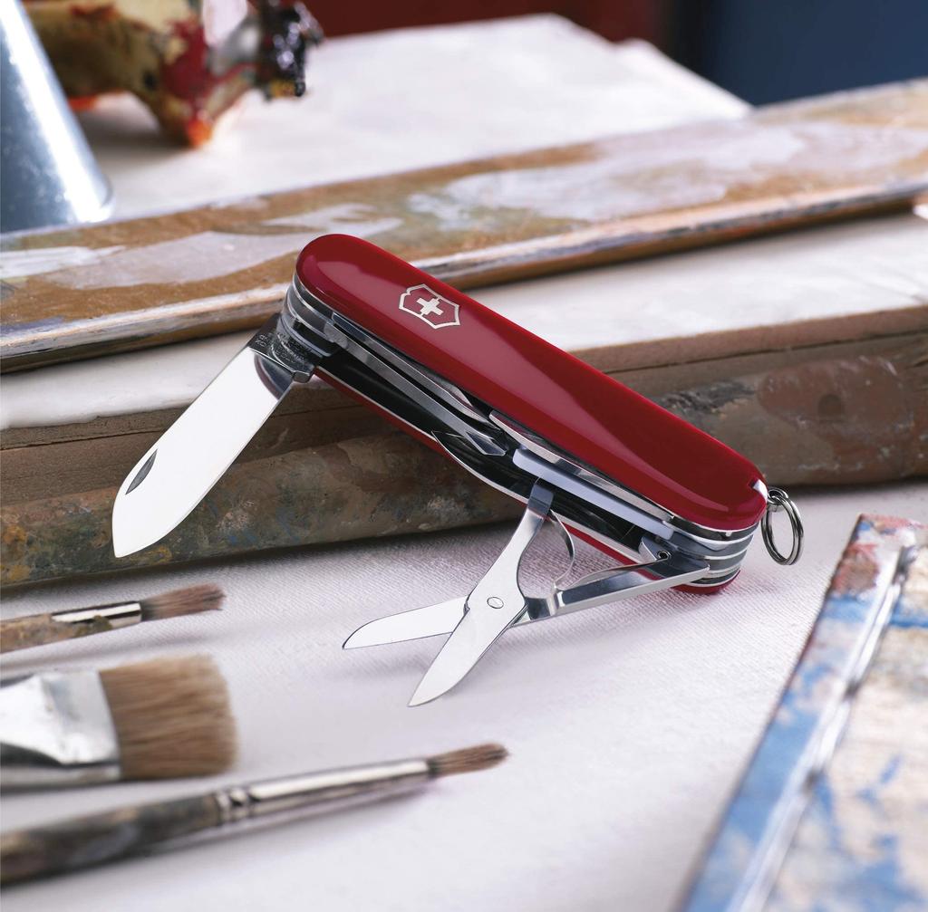 Victorinox Explorer Swiss Army Knife Многофункциональный нож Trekking Hiking Лупа с крестообразной отверткой Swiss Made с 16 функциями многофункциональный инструмент []