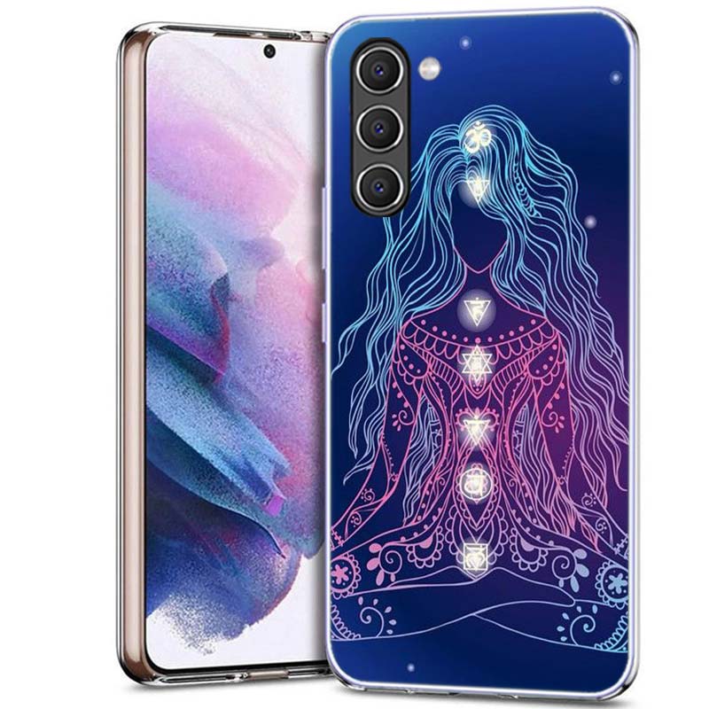 Чехол для телефона Мандала Чакра Йога для Samsung A17 A37 A57 A55 A35 A25 A15 A54 A14 A24 A34 A13 A23 A33 A53 A07 A05S A04S A03 A73 Gal