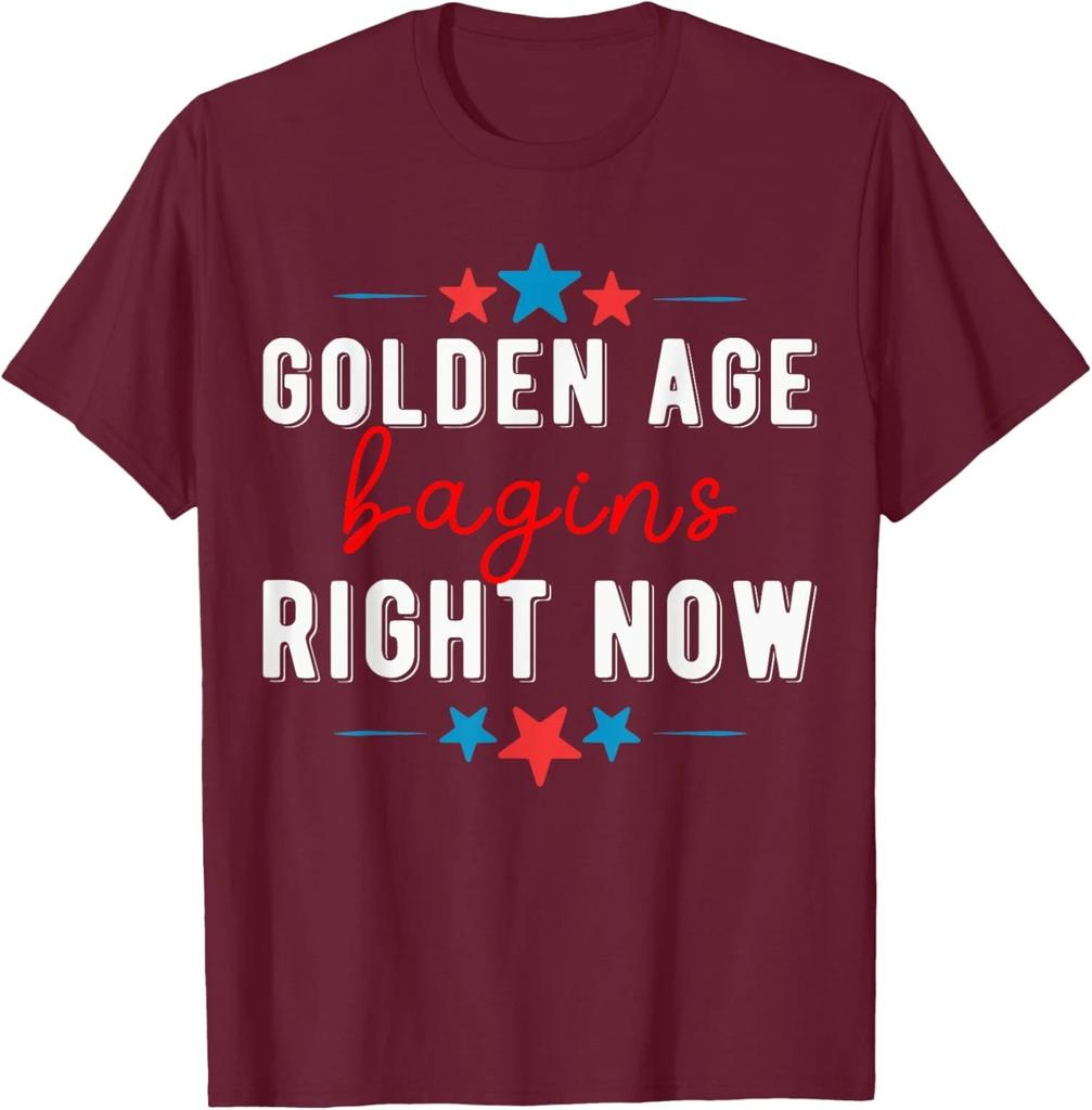 Trump Golden Aged Begins Inauguration USA America Unisex T-Shirt