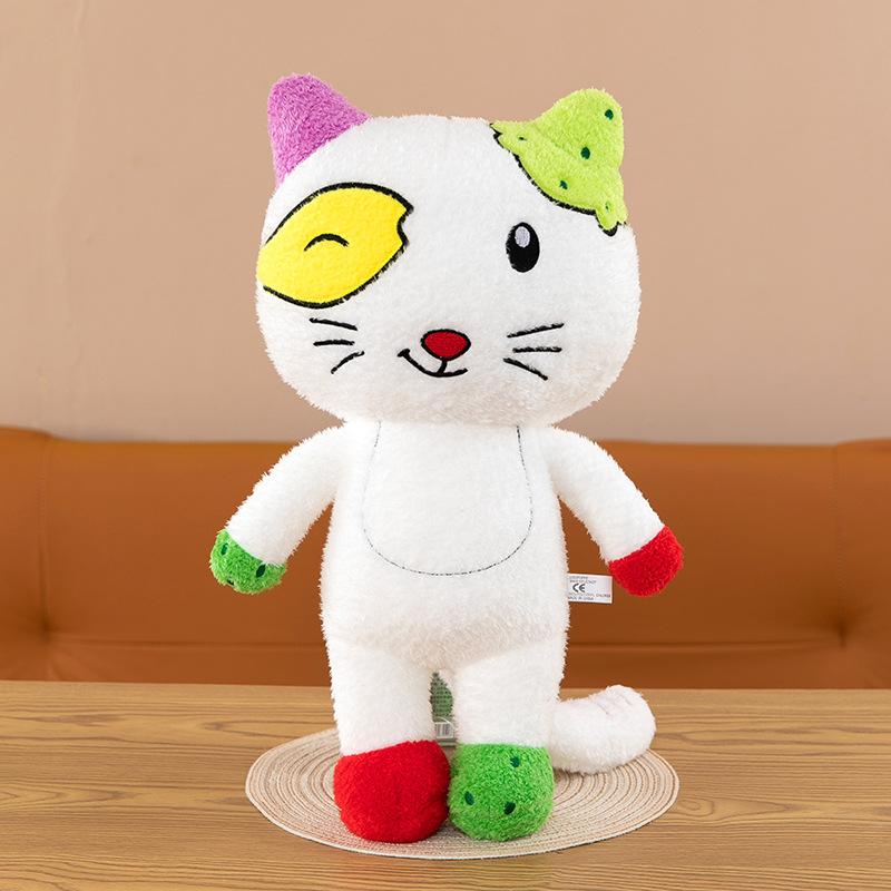 Non-Toxic 30Cm Kitten Plush Toy Sleeping Cartoon Cat Doll Cute Animal Gift For Children Birthday Soft Cuddly Kitty Doll