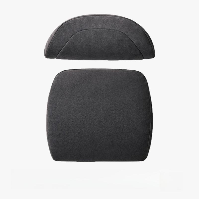 Headrest Neck Pillow for Tesla Model 3 Highland Model Y Juniper YL Suede Headrest Lumbar Support for Car Comfortable Traveling