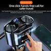 Car Cigarette Lighter 12V-24V Socket Splitter Charger PD QC3.0 Fast Charger C Ports Dual USB 4.8A Digital Display Power Adapter