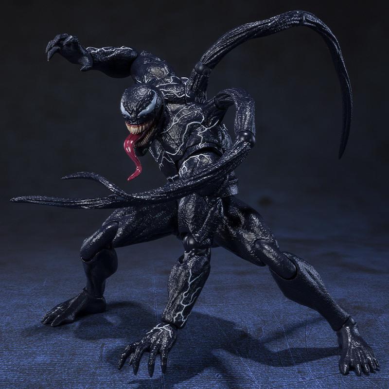 Карнаж SHF Marvel Веном Да будет Карнаж Версия из Фильма Артикулированная Фигурка Действия Модель Игрушка Коллекционная Фигурка для Дисплея Игрушка