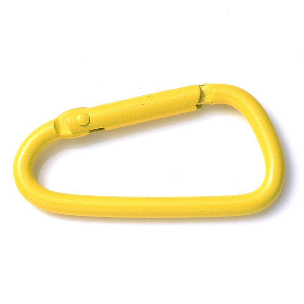 Safety Buckle Camping 45x24mm Making Jewelry Keychain Clip Carabiner Hook Key Ring D Carabiner