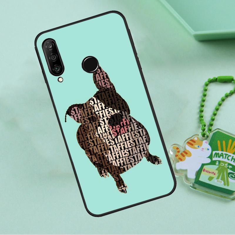 Стаффордширский бультерьер Для Huawei Nova 10 9 SE 5T 12s 12i 11i Y91 Y90 Y60 Y70 Y72 Y61 P20 P40 P30 Lite P60 Pro Чехол