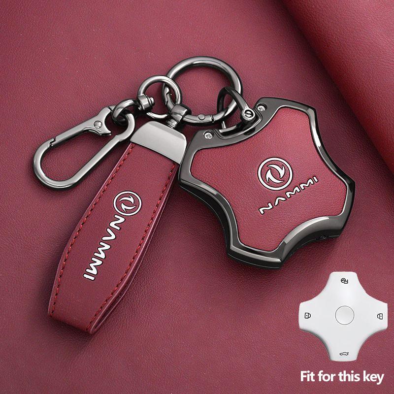 Case Key Dongfeng Car For Vigo Nammi 06 Evolute Ijoy Keychain Remote Cover Shell Housing Ring Holder Fob Accessories