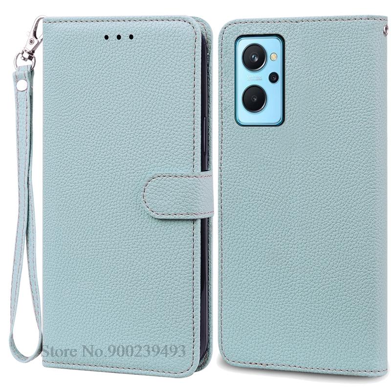 Для Realme 9i Чехол Силиконовый Чехол-книжка с кошельком Для Realme 9i Чехол для телефона Обложка из ПУ кожи Для Realme 9 i Чехол Coque Fundas