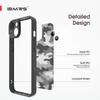 Камуфляжный чехол для iPhone 14 Plus: Прозрачный камуфляж с ремешком