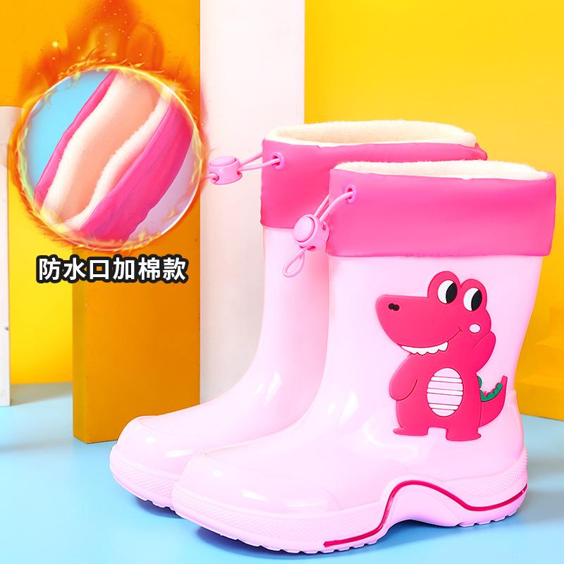 Детские дождевики с героями мультфильмов для детей 3-10 лет, водонепроницаемые и нескользящие детские дождевики, детская резиновая обувь, бахилы для малышей