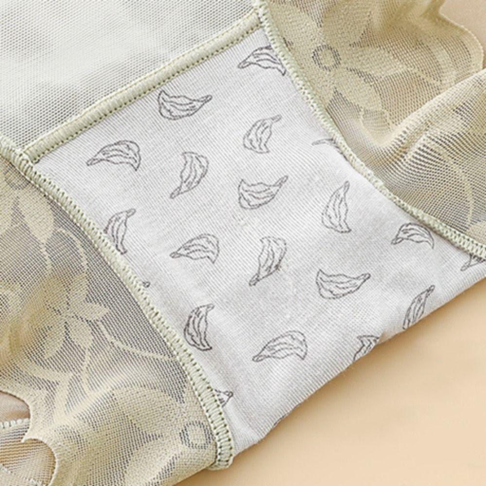 Нижнее белье с высокой талией и утягивающим эффектом, кружевное, с цветочным принтом, утягивающее, корректирующее белье для женщин