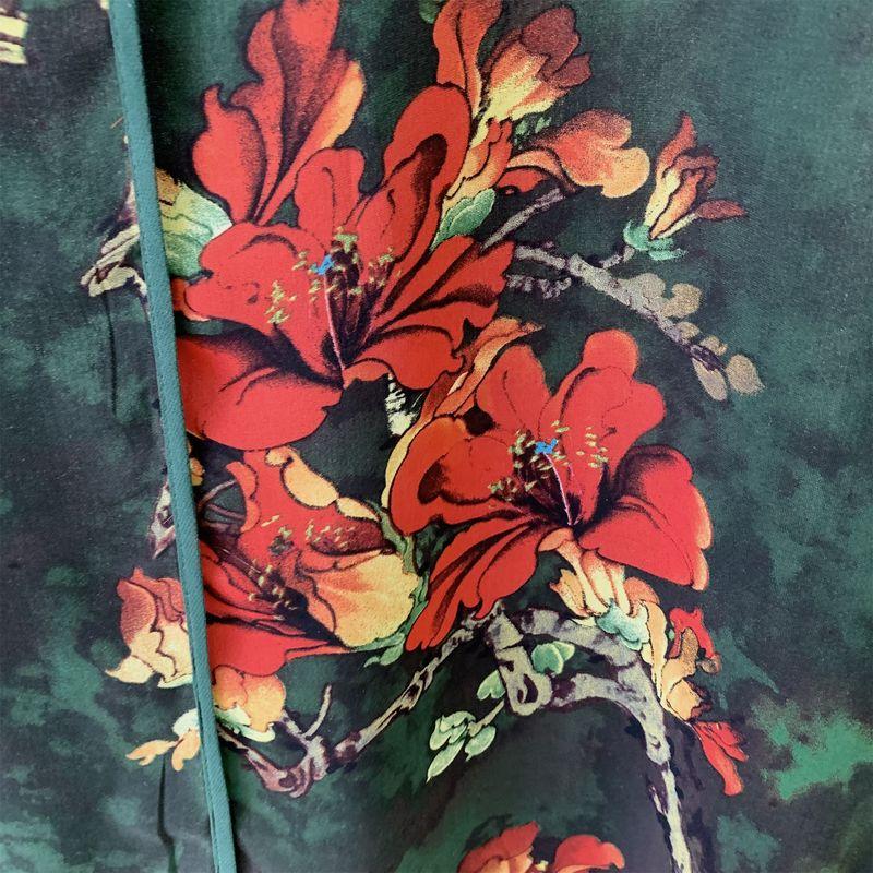 Mother's Day Clothes Mom Summer Clothes Dress Fashionable New Middle-Aged and Elderly Women's Clothing Elegant Chiffon Skirt Plus Size