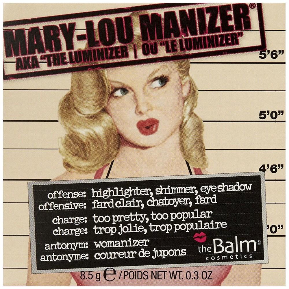 Тени для век Balm Mary-Lou Manager Highlighter Shimmer Eye Shadow 8,5 г, 1 шт.