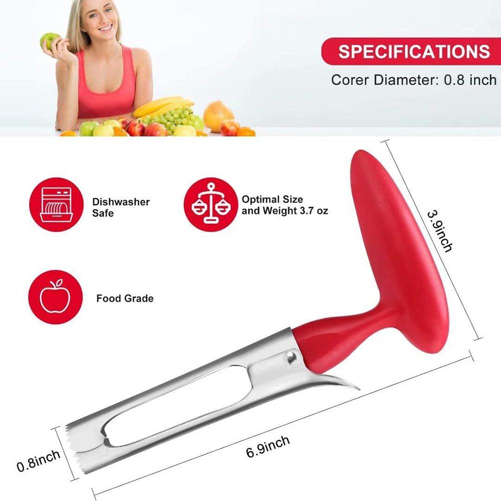 Apple Corer — простой в использовании и прочный инструмент для удаления Apple Corer