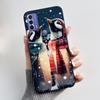 Beautiful Case For TCL 20B (6159K) Unique Black Rose In Water Pattern Anti-scratch Jelly Cover Soft Silicone Black Case