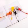 Creative Ballpoint Pen Basketball Football Tennis Volleyball Shape Decompression Bounce Popup Neutral Pen Student Stationery