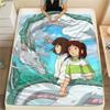 Spirited Away2Flannel Blanket, High Quality Comfortable for All Seasons, Home Decor, Warmth and Comfort