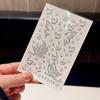 DIY Crystal Sticker Self-Adhesive Butterfly Sticker Temporary Tattoo Sticker  Eye Makeup