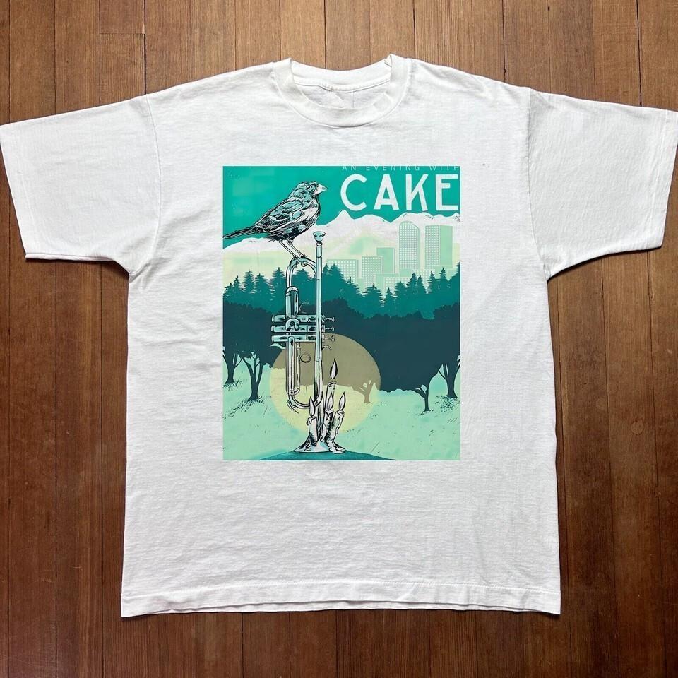 Vintage Cake Band Poster Gift For Fan T-Shirt Size S-4XL US Made Unisex T-Shirt