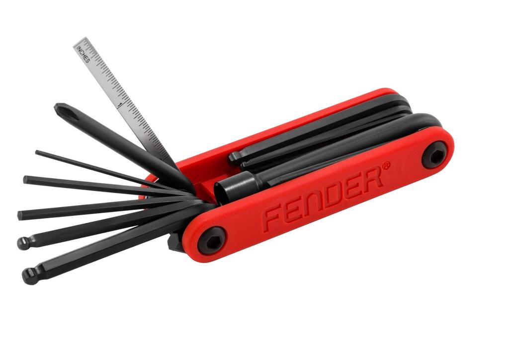 Fender Guitar & Bass Мультитул для гитары и баса Набор инструментов для обслуживания
