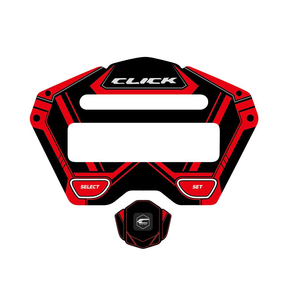 2 шт./компл. декоративные светоотражающие наклейки на приборную панель мотоцикла, наклейки на аксессуары для мотоциклов для Honda Click 125i V2 CLICK 125 i v2 CLICK150