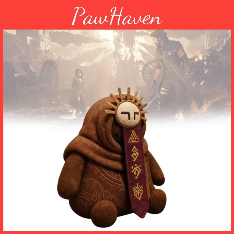 Expedition33 Brown Esquie Plush Toy Cute Cartoon Children Backpack Doll Gift