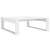 Coffee Table White 100 x 100 x 35 cm Engineered Wood