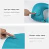 Super Light Travel Pillows Automatic Inflatable Neck Support Cushion Inflatable Neck Pillow  Car