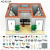 Restroom At The Service Station Small Particle Building Block Toy City Toilet DIY Gifts Educational Children’s Toys