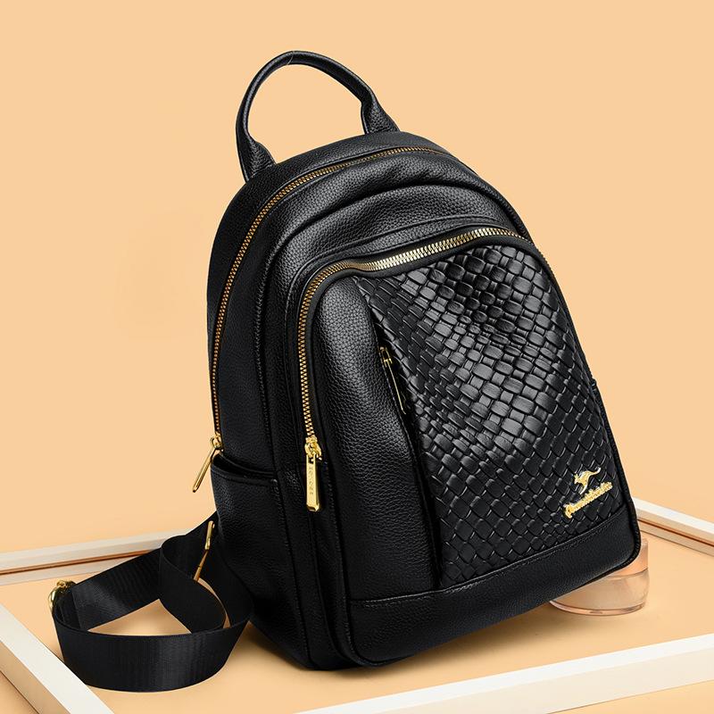 Легкий повседневный ретро-рюкзак, простая сумка для поездок на работу, большая вместимость, модная дорожная школьная сумка