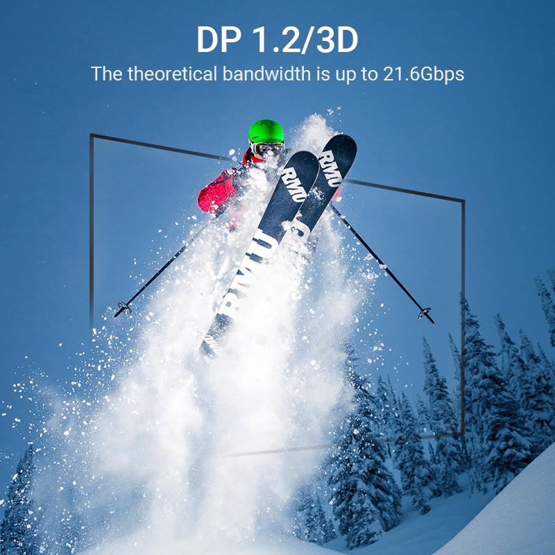 Кабель Vention Mini DP-DP, 4K Mini Displayport-DisplayPort, кабель-адаптер для Macbook Pro Air, компьютерный ТВ, кабель DP-Mini DP